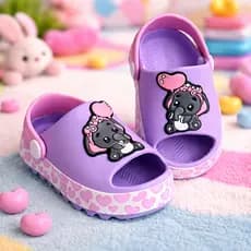Sandálias Babuche Stitch Bebe Menina Confortável Fofo Macio Dia a Dia Escola Lançamento