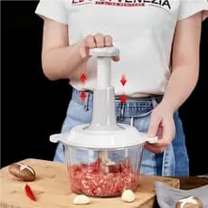Picadoras Manuais De Vegetais Batedor De AlimentosMini Processador De Alimentos