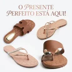 Rasteirinha Feminina Blogueira Palmilha Comfort – Macia e Estilosa Dia das Mães