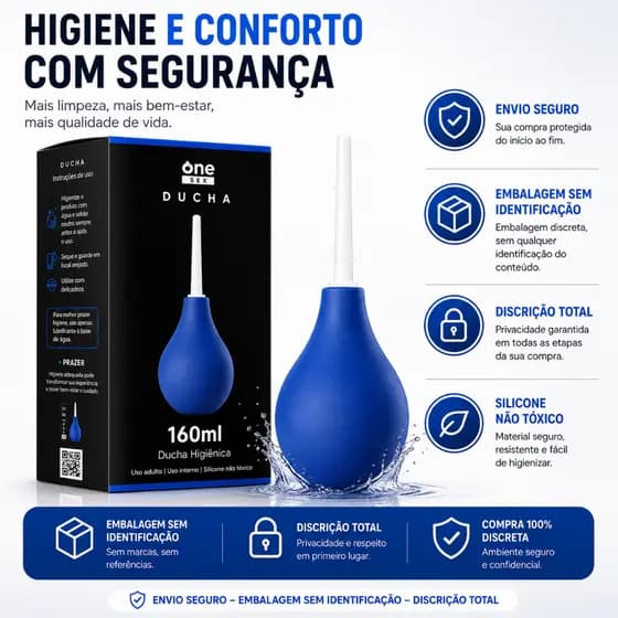 Ducha Higiênica Intima Unissex 160 ml