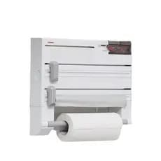 Organizador Multifuncional 6 em 1 para Cozinha com Cortador de Papel e Temperos