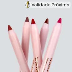 Lápis para Contorno Labial Instant Lips 1,8g – Nina Makeup | Alta Pigmentação e Precisão