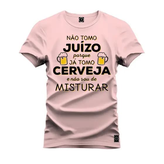 Camiseta Estampada Frases de Cerveja Engraçada Camiseta Premium