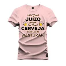 Camiseta Estampada Frases de Cerveja Engraçada Camiseta Premium