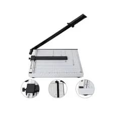 Guilhotina Papel A4 C/ 30 Cm P/ Até 12 Folhas C/ Trava
