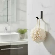 Kit de Acessórios para Lavabo/Banheiro – Preto Fosco
