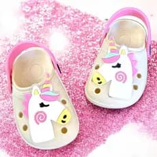 Babuche Infantil Menina Unicornio Animaizinhos Sandália  Leve Confortavel Delicado Antiderrapante
