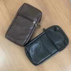 Pochete Masculina Cintura Em Couro legítimo