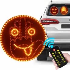 Sinal De Gesto De Mão LED Dedo Médio Luz De Freio De Advertência Diversão Criativa Três Modelos Lâmpada Interior Do Carr
