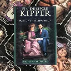 Peneira FIN Kipper Cartas de Tarô Versão em Inglês Divinação Destino Baralho Oráculo Jogos de Tabuleiro para Festa Jogo