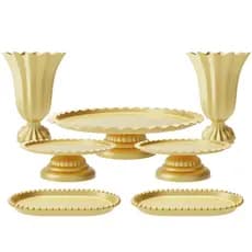Kit Festa Luxo 7 Peças Eventos Casamento Aniversário Decoração