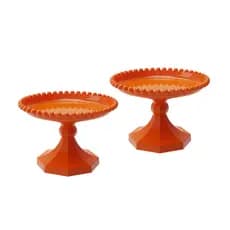 Kit 2 Mini Boleiras Pérolas Eventos Decoração Festas