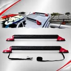 Rack de ventosas com fita universal 45kg suporte de teto para prancha escada caiaque carga bagageiro
