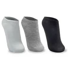 Kit Meias Soquete Unissex Preto Branco ou Misto até 12 Pares
