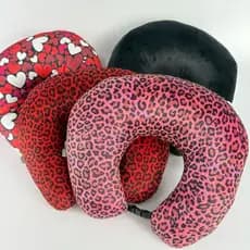 Travesseiro De Pescoço Viagem Almofada De Pescoço Infantil Adulto Descanço Diversas Cores