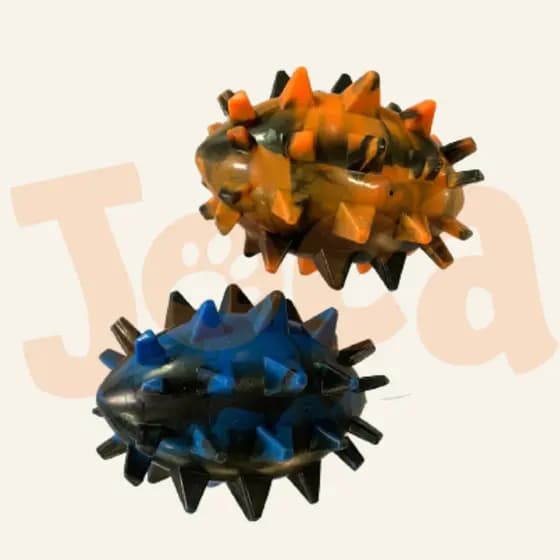 BRINQUEDO PARA CÃES MORDEDOR DE BORRACHA CLAVA COM SOM - 12CM