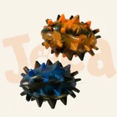 BRINQUEDO PARA CÃES MORDEDOR DE BORRACHA CLAVA COM SOM - 12CM