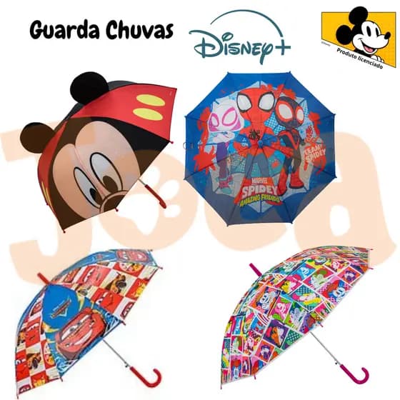 Guarda Chuva Sobrinha Personagens Disney - Produto Licenciado
