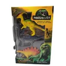 Brinquedo Conjunto de Dinossauros Selvagens – Kit Infantil Presente