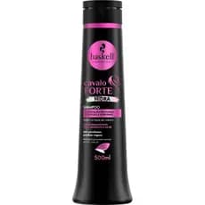 Haskell Shampoo Cavalo Forte Hidra 500ml Hidratação Limpeza Suave Vegano