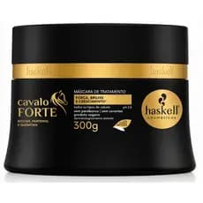 Haskell Máscara Cavalo Forte 300g Fortalecimento Tratamento Brilho Maciez