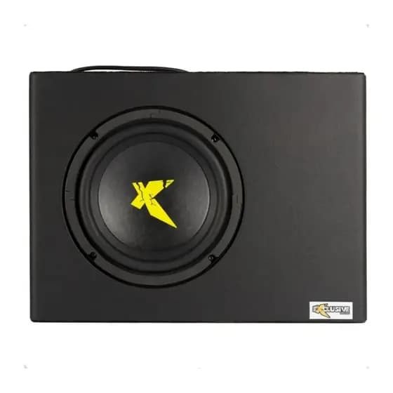 Caixa De Som 8 Pol Exclusive Xc200 Slim 200w Subwoofer