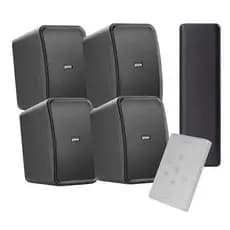 Kit Sonorização Residencial Frahm Quarto 5 HS Outdoor Preta