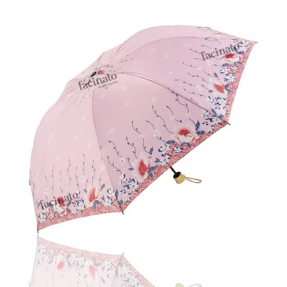Guarda Chuva Mini Reforçado Cabe Na Bolsa Colorido Estampado Tecido Grosso Qualidade