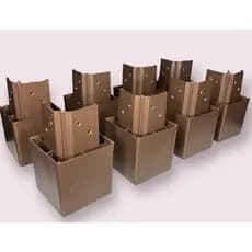Kit com pés para guarda roupa, racks e armarios kit com 8, 6 ou 4 pés