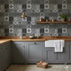 Papel de Parede Azulejo Cozinha, Banheiro Área interna, Adesivo Vinílico Auto Colante ENVIO IMEDIATO