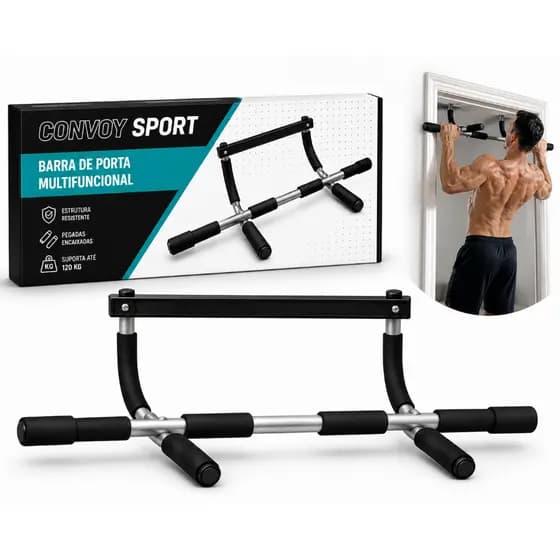 Barra Fixa Porta Multifuncional Exercício Musculação Flexão