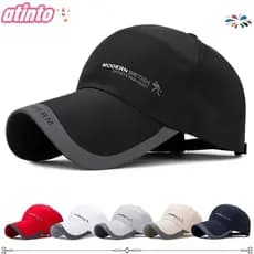 Chapéus De Sol ATINTO , Boné De Beisebol De Algodão Ajustável , Casual , Secagem Rápida , Proteção UV Masculina