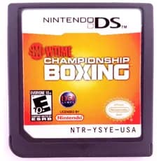 Showtime Championship Boxing Nintendo DS Original Fisica