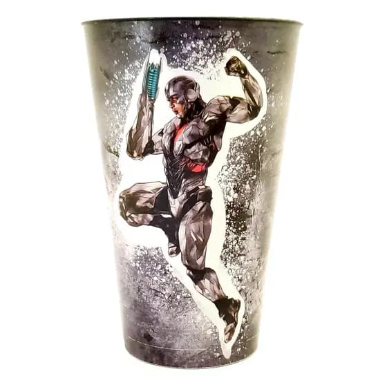 Copo Cyborg Justica Nutty Bavarian Coleção Oficial 530ml