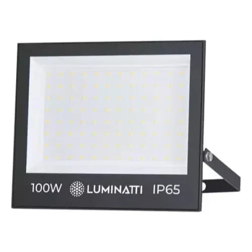 Refletor Led Dal Bivolt 100w 6000k Prova D Água Luminatti