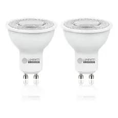 Kit 2 Lampada Dicroica Led 8w Forte 2700k 6000k Luminatti