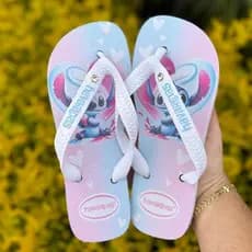 Chinelo Mulher Feminino Adulto Correia Grossa Macio Leve Confortavel Personagem Sandálias