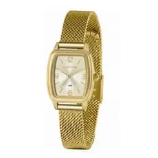 Relógio Lince Feminino Analógico Dourado LQG4675LC2KX