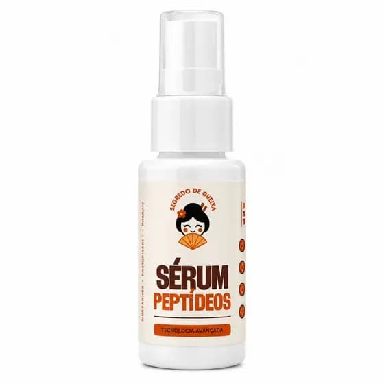 Sérum Facial Peptídeos Segredo de Gueixa Anti-idade Firmador Colágeno Efeito Lifting Antissinais 30ml