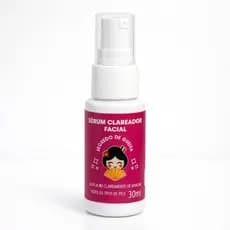 Sérum Clareador Pele Rosto Pescoço Mãos Uniformiza Clareia Manchas Fórmula Exclusiva 30ml