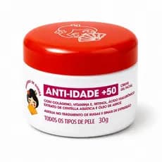 Creme Gel Facial Anti-Idade Pele Madura Sem Linhas De Expressão