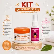 Kit Creme De Arroz Facial Clareador Remove Melasma Sérum Clareador Pele Rosto Pescoço Mãos Uniformiza
