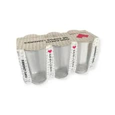 CONJUNTO COPO DE VIDRO LONDRES 6 PEÇAS 240ML PRATICASA