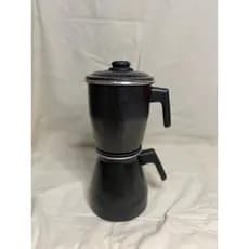 CAFETEIRA PRATICA ECONOMICA ALUMINIO CRAQUEADA ALPES 1,4L