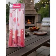 KIT CHURRASCO SAO 3 PEÇAS MARCA TP NOVAÇÃO