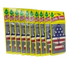 Kit 10 Odorizador Automotivo Little Trees Genuíno Aromatizante Aroma USA Estados Unidos Homologado