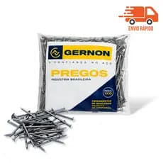 Prego Polido 17x27 Com Cabeça Pacote de 1Kg