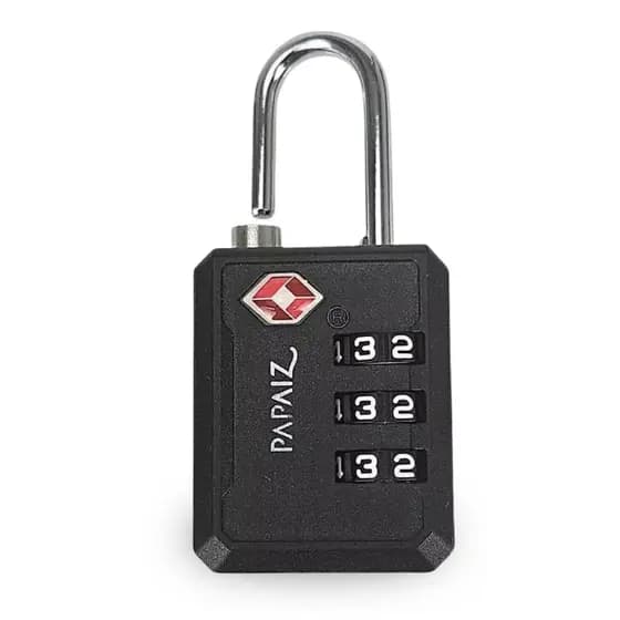 Cadeado Segredo Preto 30mm Papaiz Zamac Encartelado
