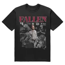Camiseta Fallen 100% Algodão Fio 30.1 Unissex Streetwear