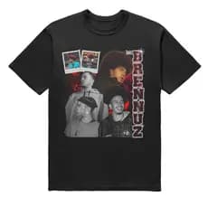 Camiseta Brennuz MC P Sair Streetwear Confortavel 100% Algodão Estampa Bootleg Em DTF Skatista